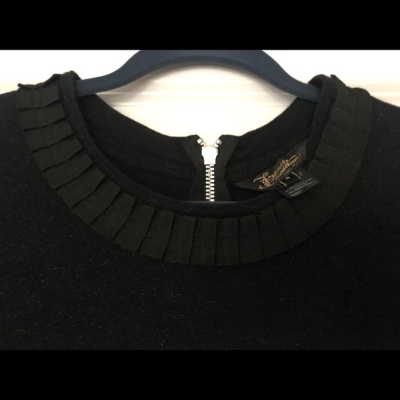 French Connection black three 3/4 sleeve dress - Picture 2 of 3